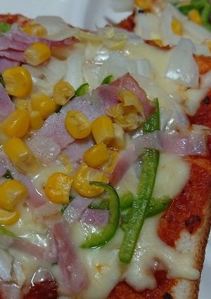 お手軽な手作りピザです♪(๑´ω`๑)b-レシピのメイン写真