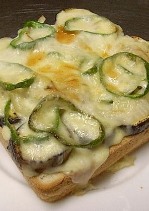 こんがり！なすチーズトースト-レシピのメイン写真