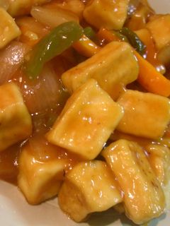 高野豆腐の酢豚もどき-レシピのメイン写真
