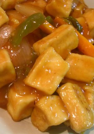 高野豆腐の酢豚もどき-レシピのメイン写真