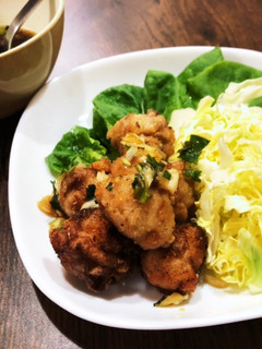 豚薄切り肉のコロコロ竜田揚げ-レシピのメイン写真