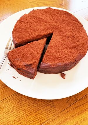 ⭐とろーり濃厚生チョコケーキ-レシピのメイン写真