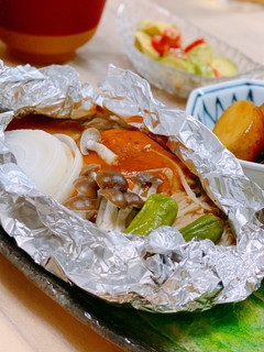 にんにく味噌でご飯がすすむ☆鮭のホイル焼-レシピのメイン写真
