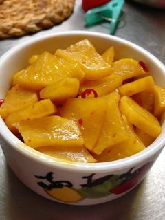 おつまみ*たくあんのピリ辛炒め-レシピのメイン写真