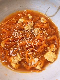 レンジとめんつゆで!にんじんしりしり-レシピのメイン写真