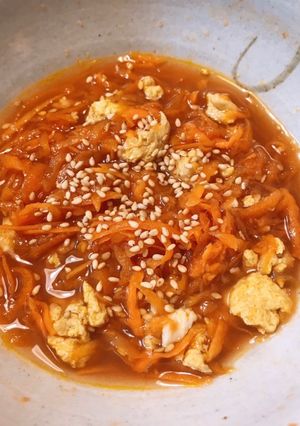 レンジとめんつゆで！にんじんしりしり-レシピのメイン写真