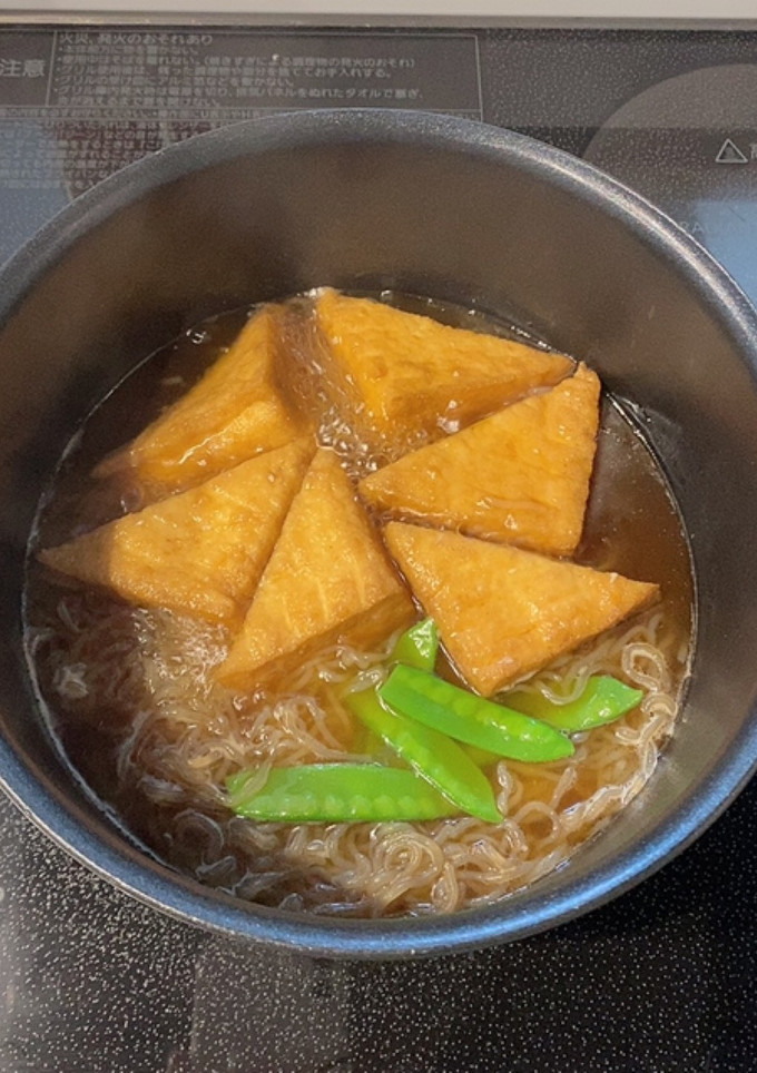 ♡厚揚げと白滝の煮物♡-レシピのメイン写真