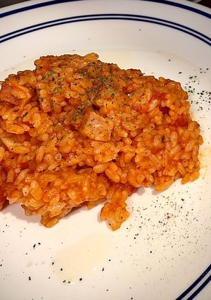 かんたん本格トマトリゾット（チーズ無し）-レシピのメイン写真