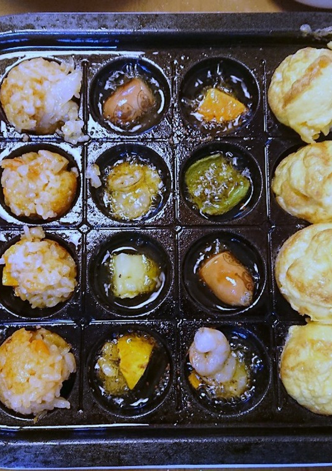 たこ焼き器でアヒージョ-レシピのメイン写真