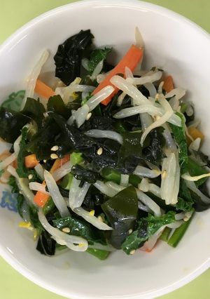 【保育園給食】もやしと菜花のナムル-レシピのメイン写真