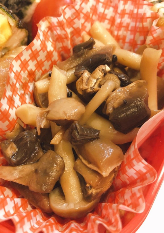 お弁当☆しめじのバタぽん炒め-レシピのメイン写真