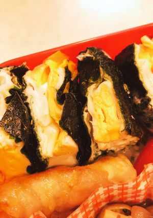 お弁当☆のりしそ玉-レシピのメイン写真
