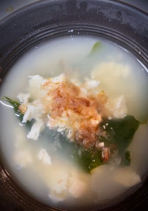 超絶簡単！おぼろ豆腐のスープ-レシピのメイン写真
