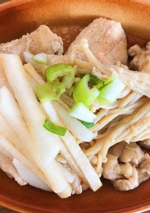 鶏むねと大根、しめじのサッパリぽん酢-レシピのメイン写真