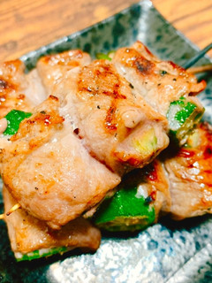 オクラ肉巻き串-レシピのメイン写真