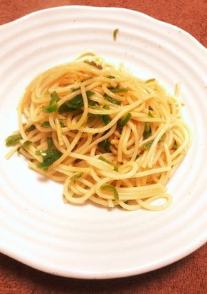 ☆超簡単☆和風ピーマンパスタ☆スパゲティ-レシピのメイン写真