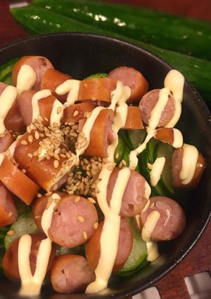 ウインナーきゅうりのサボり飯-レシピのメイン写真