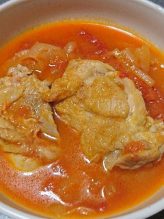 鶏肉のトマト煮込み-レシピのメイン写真