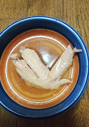 手羽先にちょっとひと手間でつるん。-レシピのメイン写真