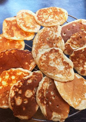 もちもち！優しい味のバナナパンケーキ-レシピのメイン写真