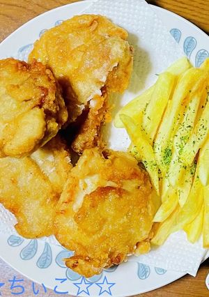 我が家の白だし鶏の唐揚げ-レシピのメイン写真