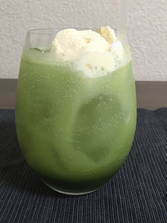 超簡単!抹茶クリームソーダ♬-レシピのメイン写真