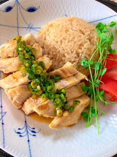 炊飯器で作るシンガポールチキンライス-レシピのメイン写真