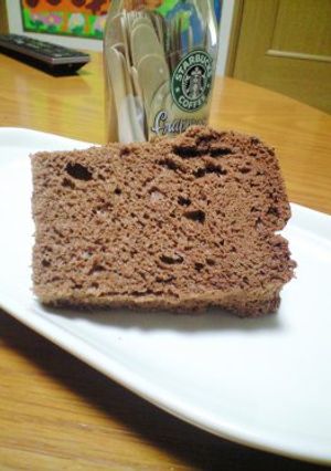 シナモンがいいかも~♪ ココアシフォン-レシピのメイン写真