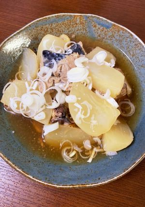 ほっこり☆鯖缶とカブの煮物-レシピのメイン写真