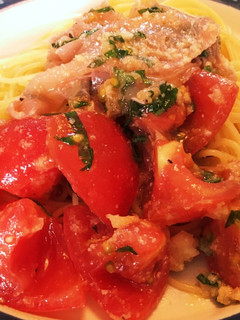トマトと生ハムの冷製パスタ-レシピのメイン写真