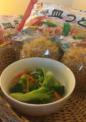 ロックダウン飯 二度うまい皿うどん-レシピのメイン写真