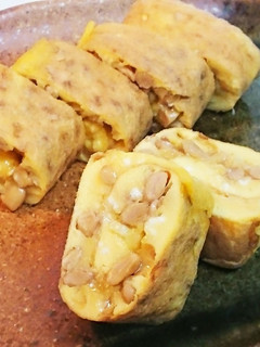 ふんわり✨ねぎ納豆卵焼き-レシピのメイン写真