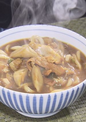 ごぼうカレーうどん-レシピのメイン写真