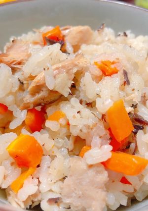 さばの水煮炊き込みご飯-レシピのメイン写真