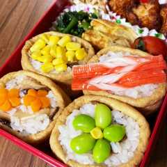 ♛パパのお稲荷さん弁当-レシピのメイン写真