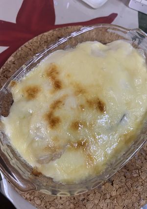 ナス＆じゃがいものミルフィーユ風グラタン-レシピのメイン写真