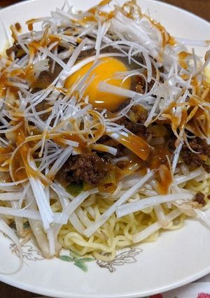 炒めるまぜる茹でるでお手軽!汁なし坦々麺-レシピのメイン写真