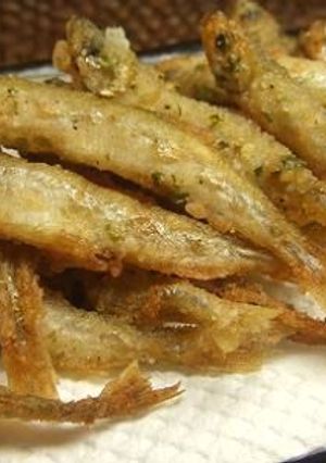 青海苔風味わかさぎの唐揚☆-レシピのメイン写真