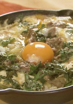 肉豆腐のふわ玉とじ-レシピのメイン写真