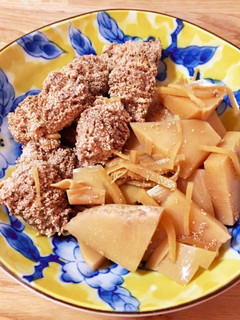 たけのこと魚の子の煮物-レシピのメイン写真
