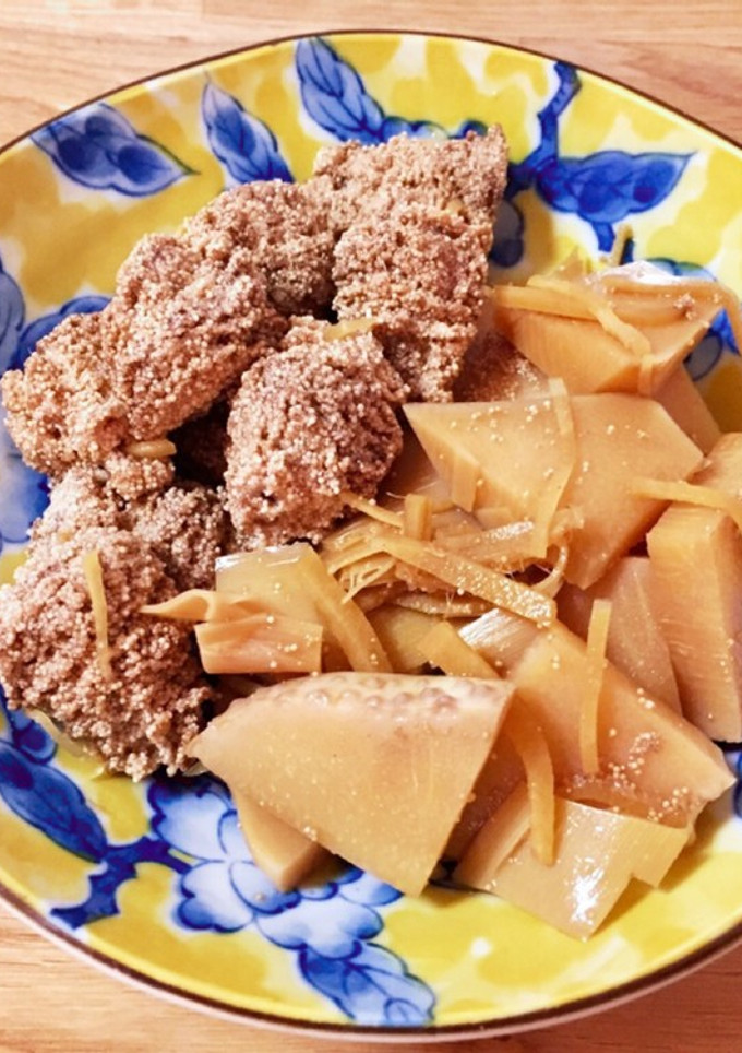 たけのこと魚の子の煮物-レシピのメイン写真