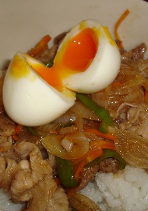 簡単☆豚焼肉丼-レシピのメイン写真
