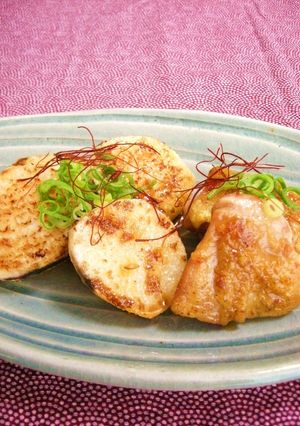 鶏と山芋の油みそ焼き-レシピのメイン写真