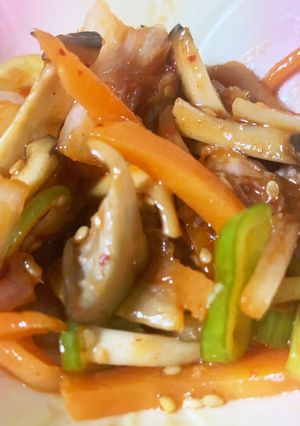 エリンギのキムチ-レシピのメイン写真