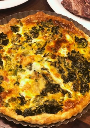 ブランチに最適♪簡単ほうれん草のキッシュ-レシピのメイン写真