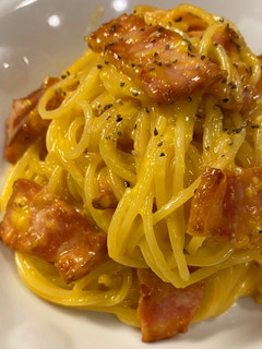 超簡単!レンジでカルボナーラ-レシピのメイン写真