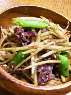 牛肉とごぼうのきんぴら-レシピのメイン写真