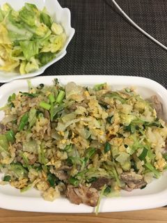 残り物焼き飯かさ増し-レシピのメイン写真