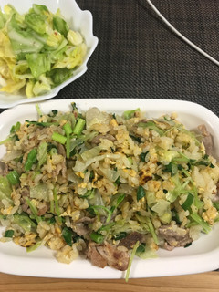 残り物焼き飯かさ増し-レシピのメイン写真