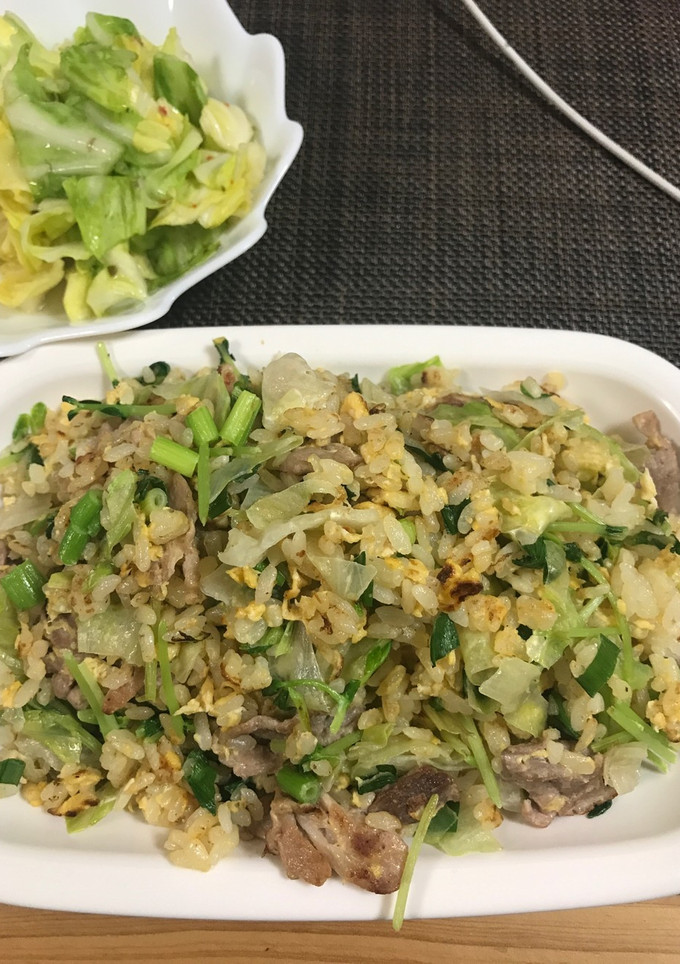残り物焼き飯かさ増し-レシピのメイン写真